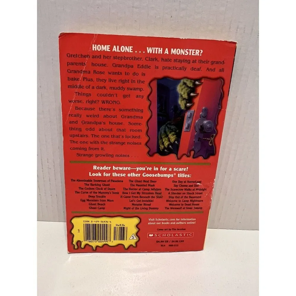 GOOSEBUMPS How To Kill A Monster‎ by R. L. Stine 1996 90s Vintage Y2K Paperback